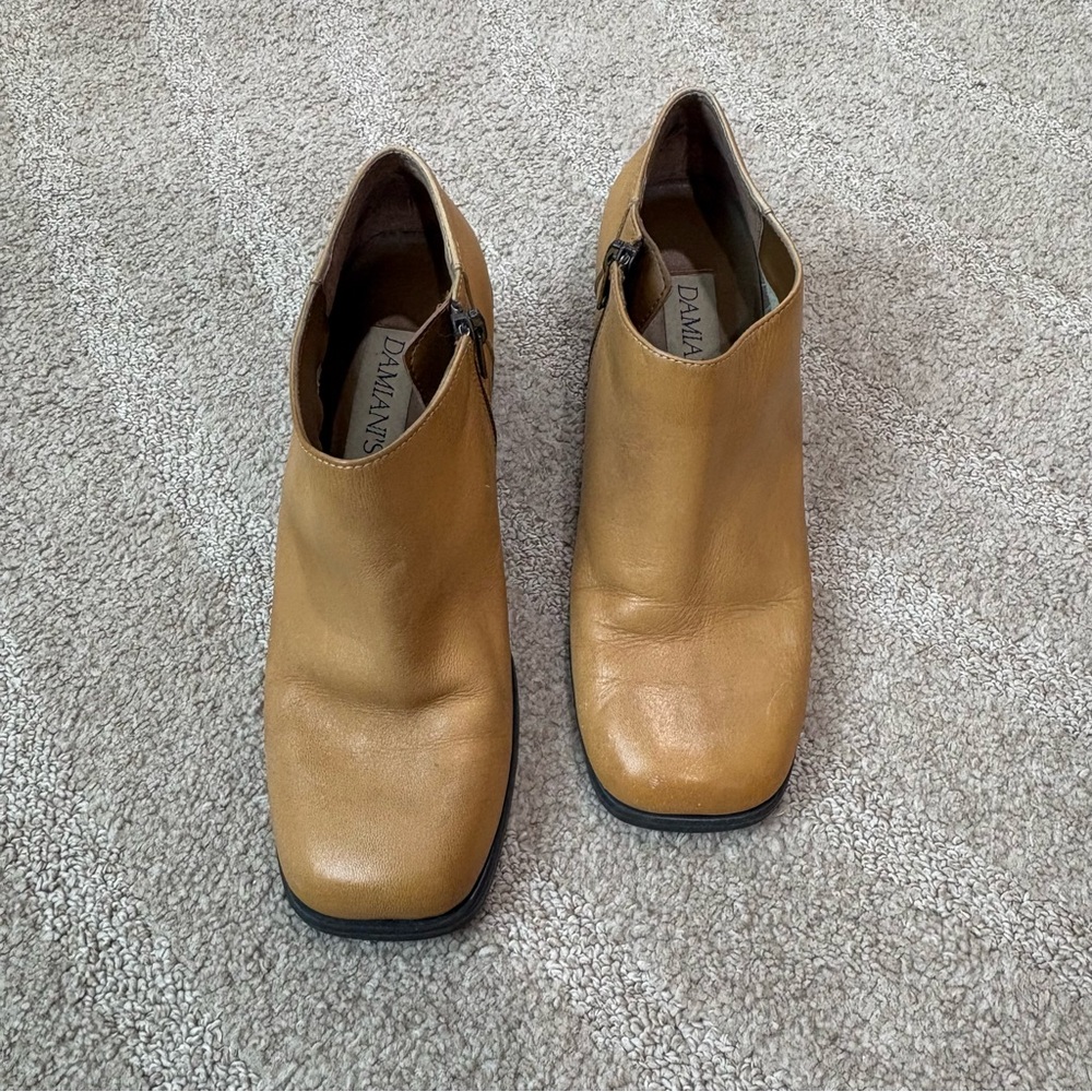 Leather Below the Ankle Booties